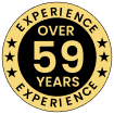 59+ Years of experience